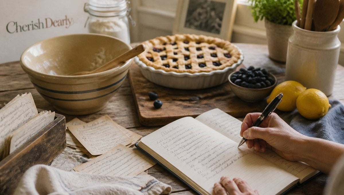 How to Write Down Family Recipes