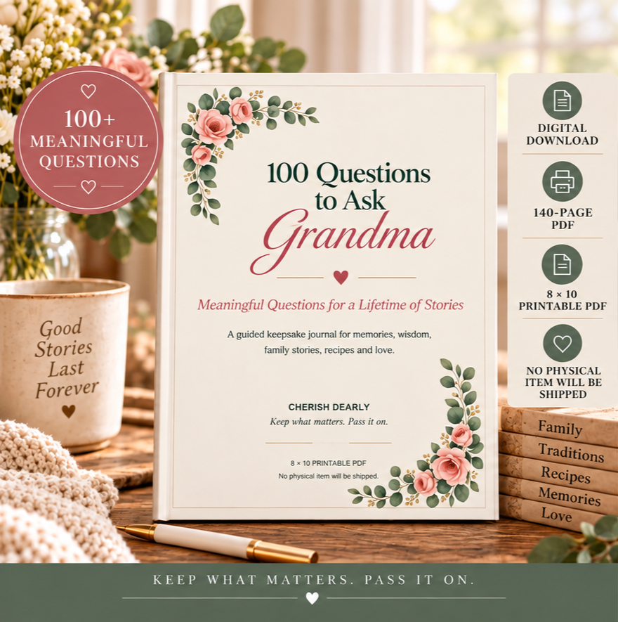 100 Questions to Ask Grandma