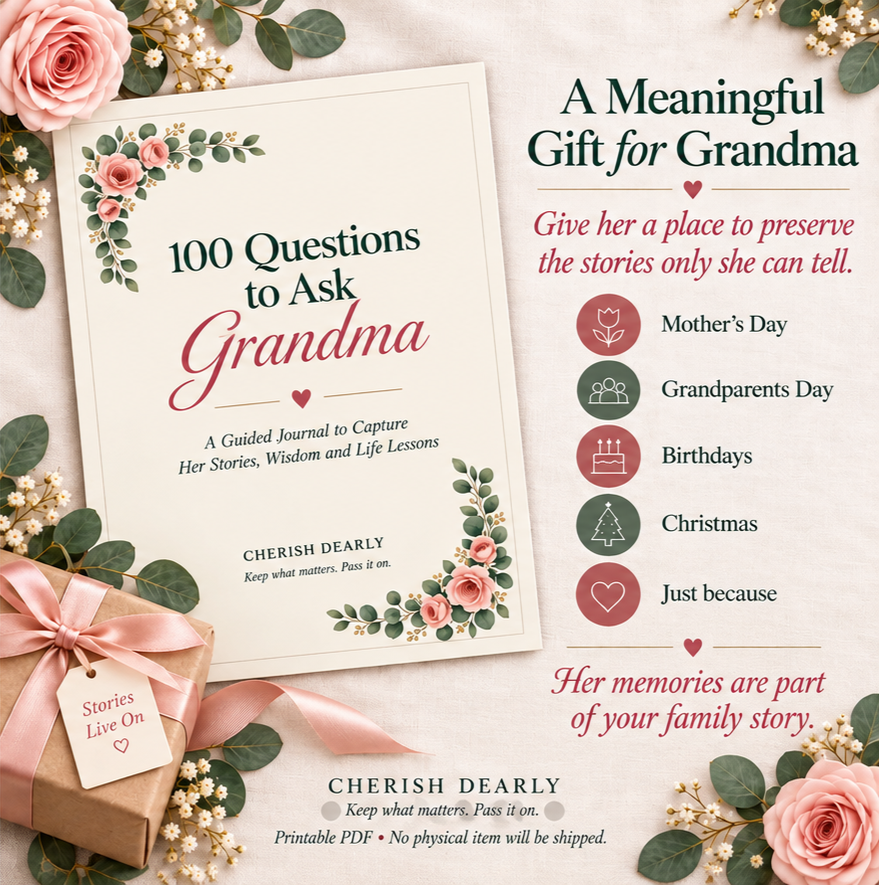 100 Questions to Ask Grandma