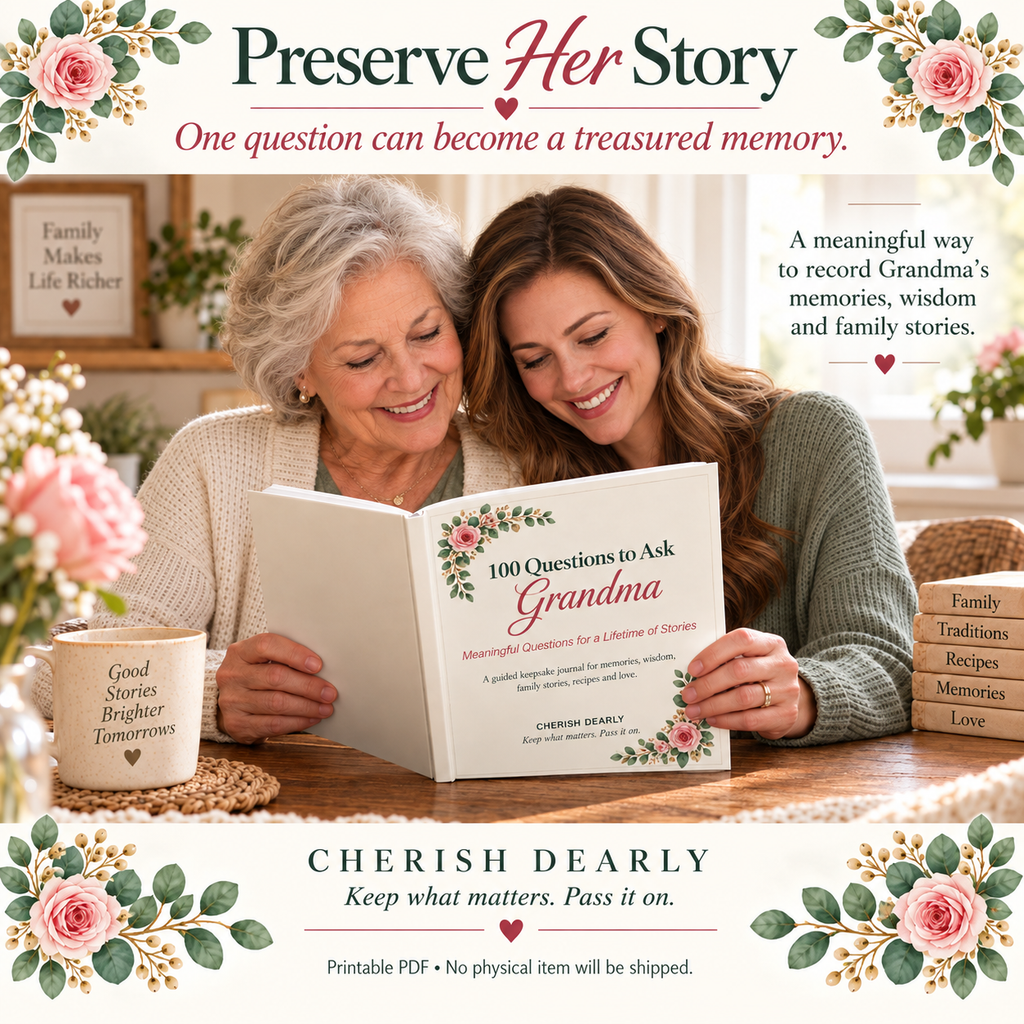 100 Questions to Ask Grandma