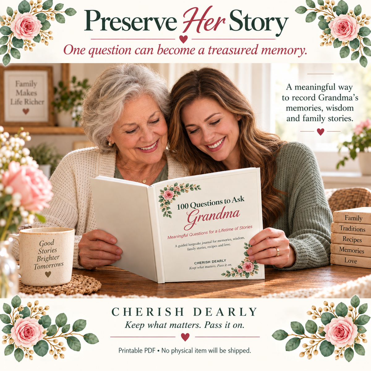 100 Questions to Ask Grandma