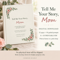 Tell Me Your Story, Mom - Guided Memory Journal & Family Keepsake