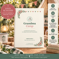 Grandma Camp - Printable Grandparent & Grandkids Activity Kit