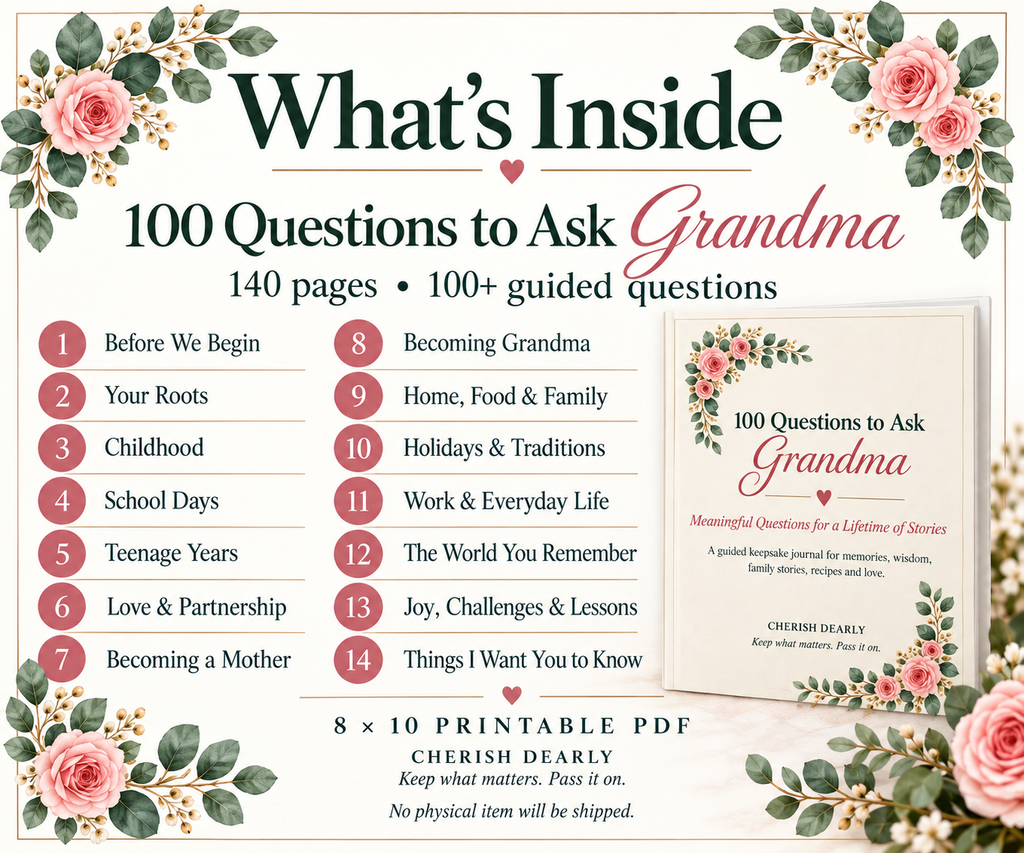 100 Questions to Ask Grandma